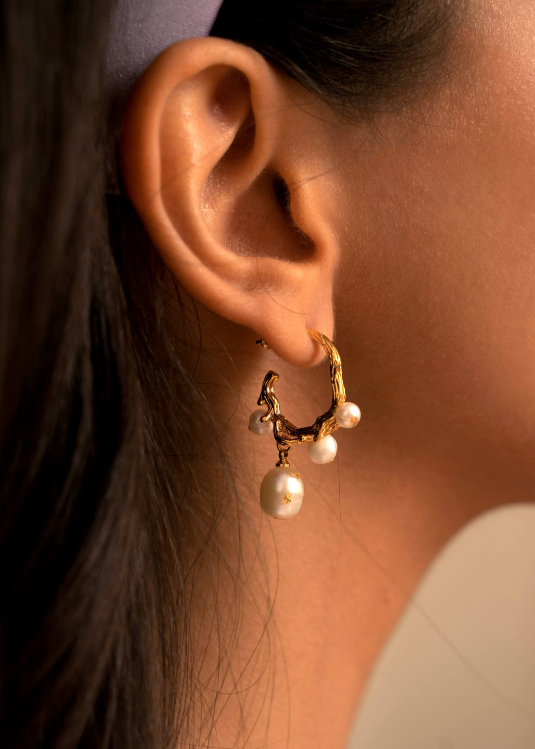 Elana Pearl Drop Earrings