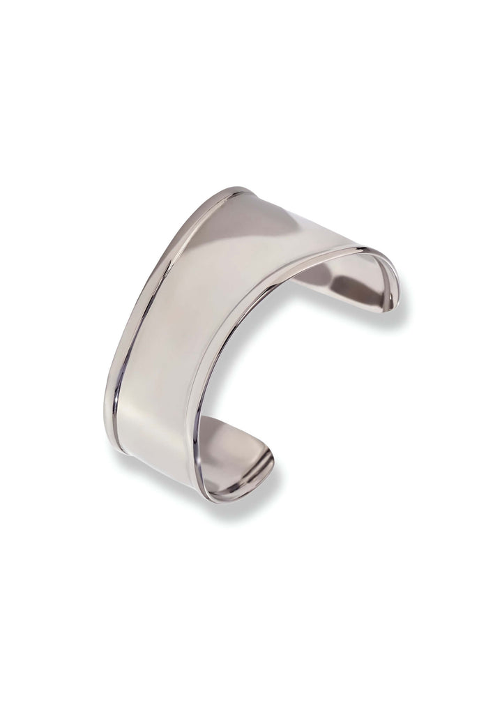 Silver Irregular Cuff Bracelet