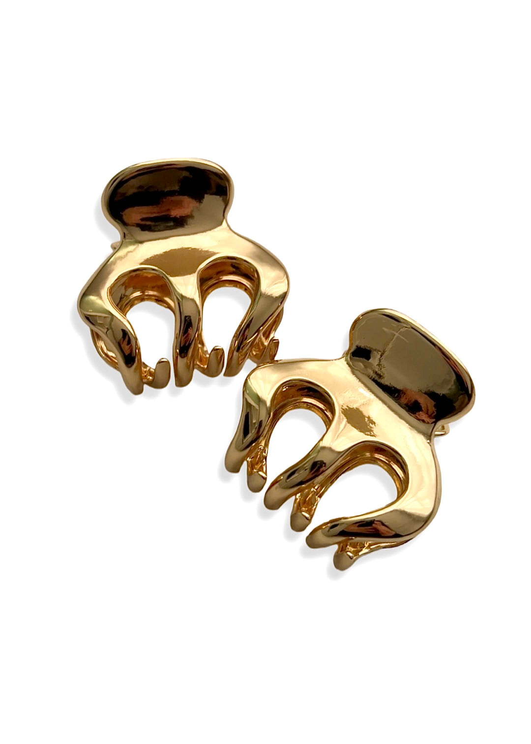 Gold Metal Hair Claw