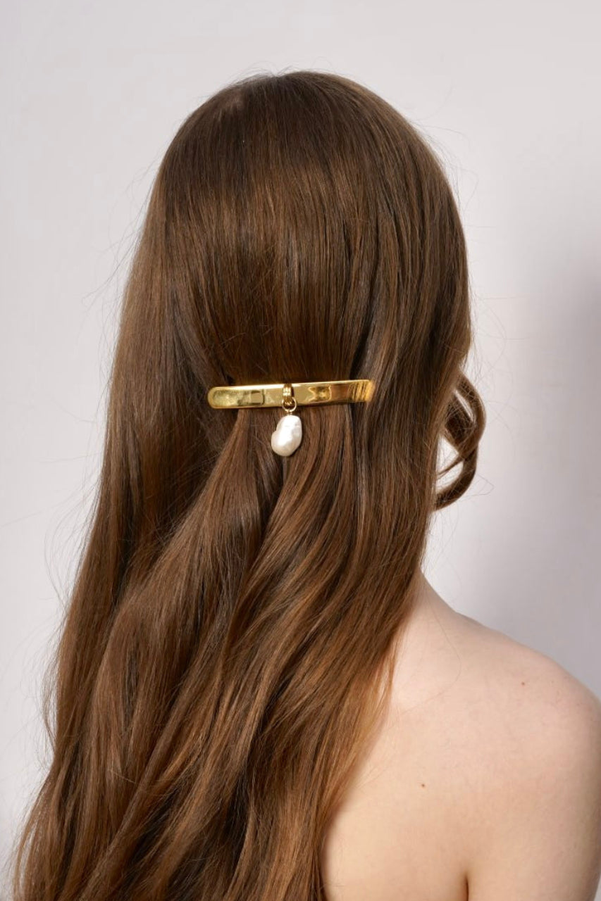 Pearl Hair Barrette