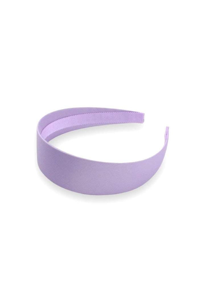 Emma Satin Headband Headband Luvertta Violet 