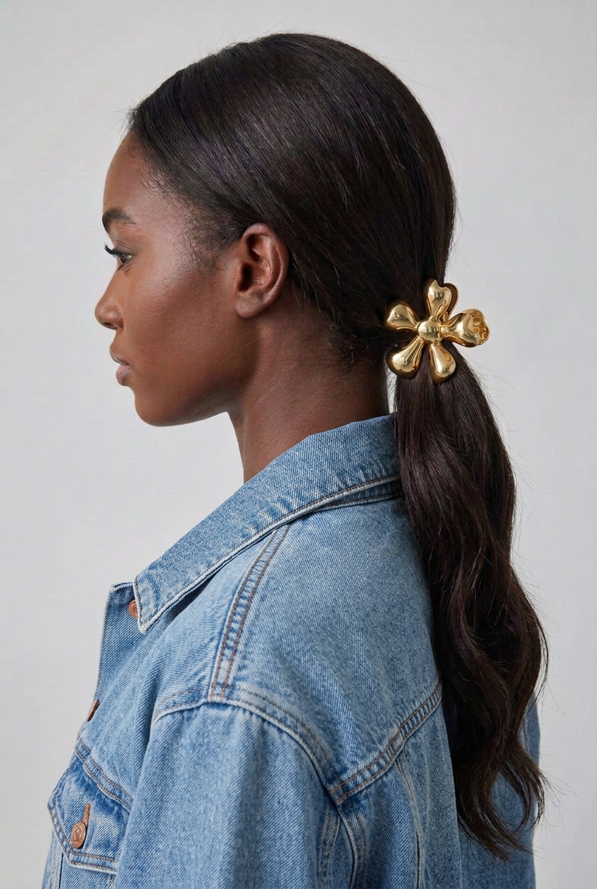 Haarklammer Blume