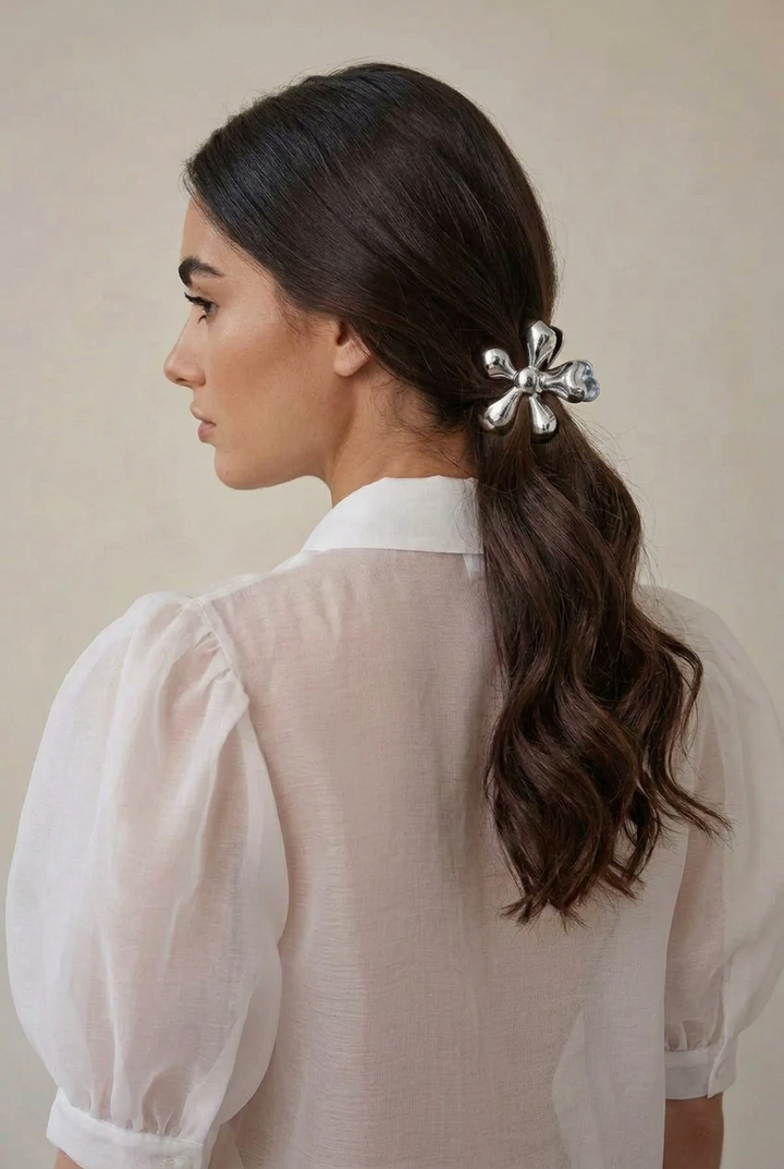 Haarklammer Blume