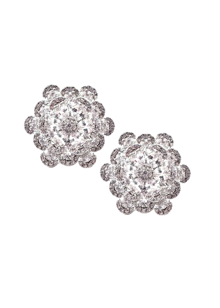 Camilla Green Stud Earrings