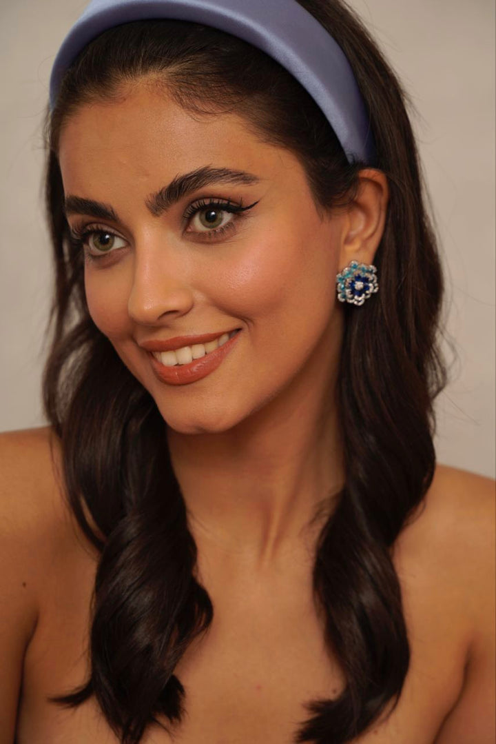 Camilla Green Stud Earrings