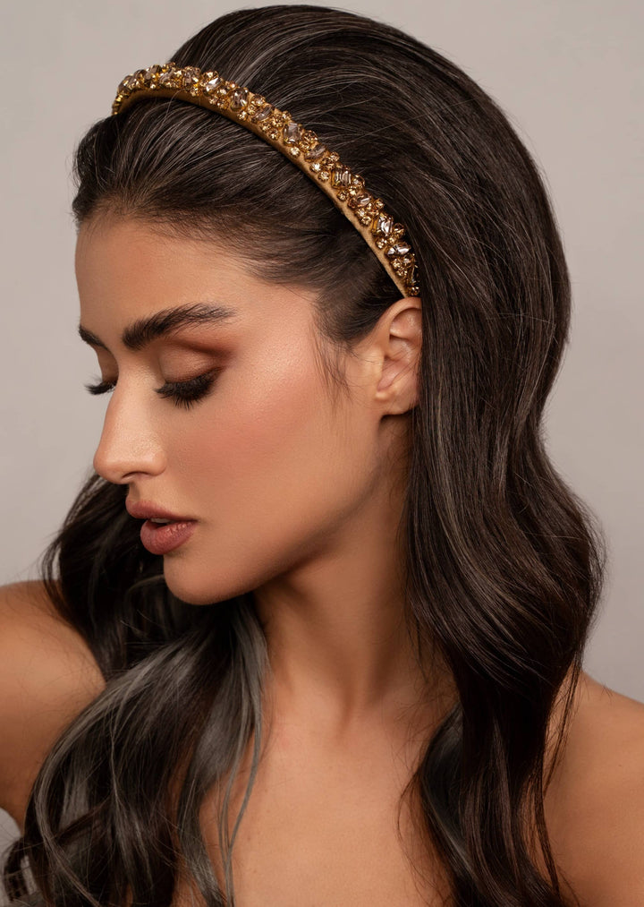 Lauren Crystal Headband Headband Luvertta 